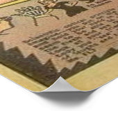 Altes Comic Poster (Ecke)