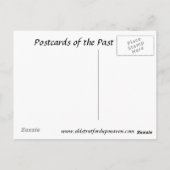 Altes Comic Postkarte (Rückseite)