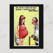 Altes Comic Postkarte (Vorderseite)