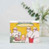 Altes Comic Postkarte (Stehend Vorderseite)