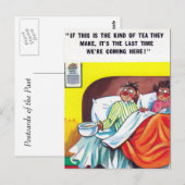 Altes Comic Postkarte (Vorne/Hinten)