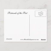 Altes Comic Postkarte - Hochzeit (Rückseite)