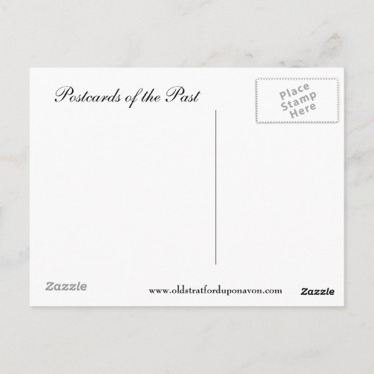 Altes Comic Postkarte - Hochzeit (Rückseite)