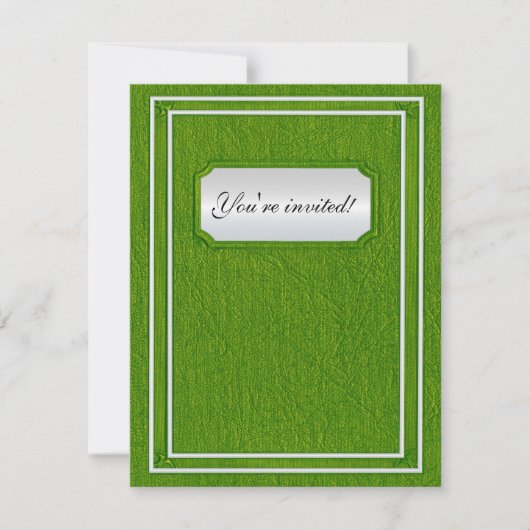 Altes Coverbuch Hochzeit Einladung (Vorderseite)