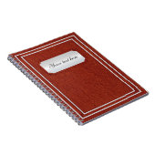 Altes Coverbuch Notizblock (Rechte Seite)