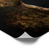 Altes Creepy Spuk House Poster (Ecke)