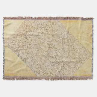 Altes Crochet Lace Floral Pattern + Ihre Ideen Decke