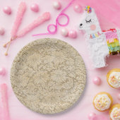 Altes Crochet Lace Floral Pattern + Ihre Ideen Pappteller (Party)