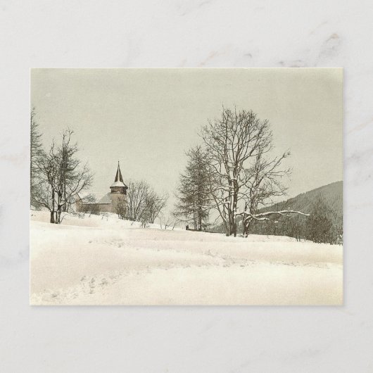 Altes Davos, Schweiz - Postkarte (Vorderseite)
