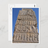 Altes Denkmal bei Perspolis Postkarte (Vorne/Hinten)