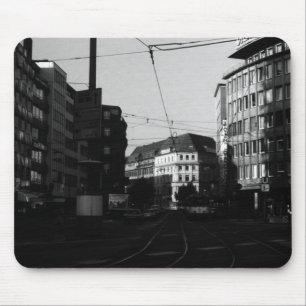 Altes Deutschland Frankfurt Stadtstraße 1970 Mousepad