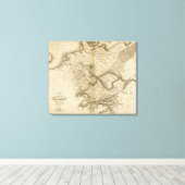 Altes Deutschland Leinwanddruck (Insitu (Holzboden))