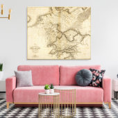 Altes Deutschland Leinwanddruck (Insitu (Wohnzimmer))