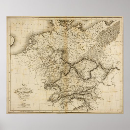 Altes Deutschland Poster (Vorne)