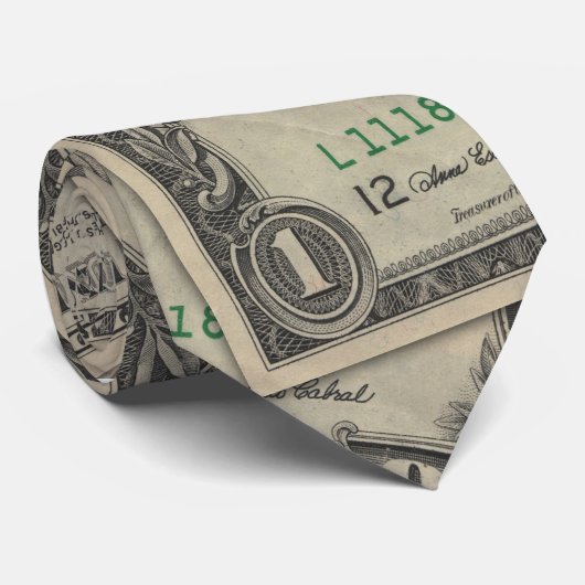 Altes Dollar-Party Krawatte (Gerollt)