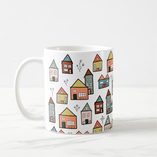 altes Dorf Kaffeetasse (Links)