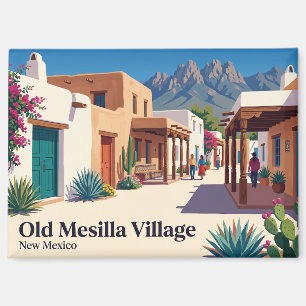 Altes Dorf Mesilla USA Magnet