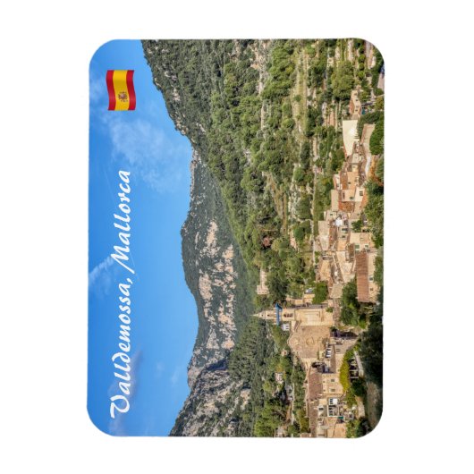 Altes Dorf Valldemossa - Mallorca, Spanien Magnet (Vertikal)