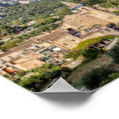 Altes Dorf Valldemossa - Mallorca, Spanien Poster (Ecke)