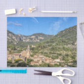 Altes Dorf Valldemossa - Mallorca, Spanien Seidenpapier (Handwerk)