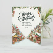 Altes Dorf Weihnachten (Stehend Vorderseite)