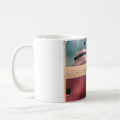 Altes Edmund-Fitzgerald-Foto Kaffeetasse (Links)
