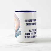 Altes Ehemann und Ehefrau Jubiläum Valentinische T Zweifarbige Tasse (Mittel)