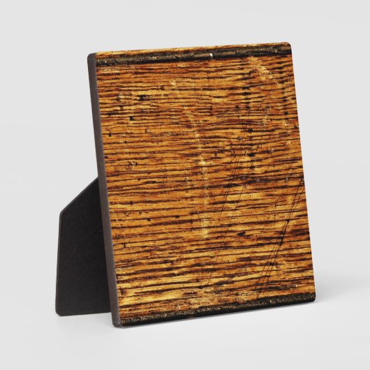 Altes Eichenholz Fotoplatte (Vorderseite)