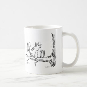 ALTES EICHHÖRNCHEN KAFFEETASSE