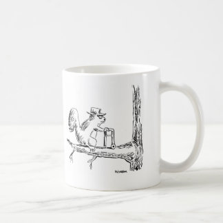 ALTES EICHHÖRNCHEN KAFFEETASSE
