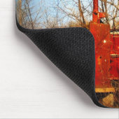 Altes Eisenbahn-Signal Mousepad (Ecke)