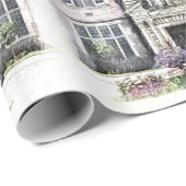 ALTES ENGLAND GESCHENKPAPIER (Rolleneckpunkt)