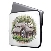ALTES ENGLAND LAPTOPSCHUTZHÜLLE (Vorderseite Links)
