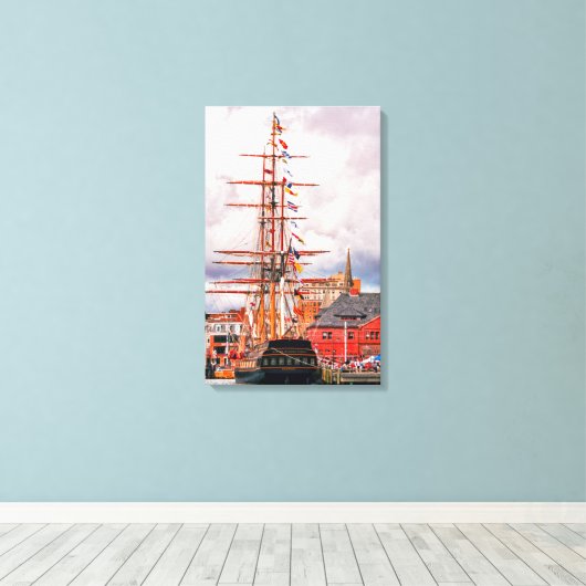 Altes England Leinwanddruck (Insitu (Holzboden))