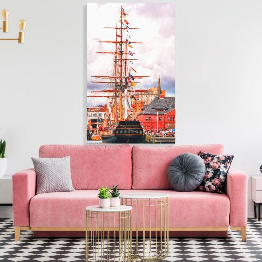 Altes England Leinwanddruck (Insitu (Wohnzimmer))