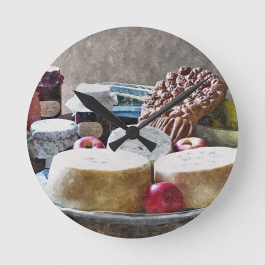 ALTES ENGLAND RUNDE WANDUHR (Vorderseite)