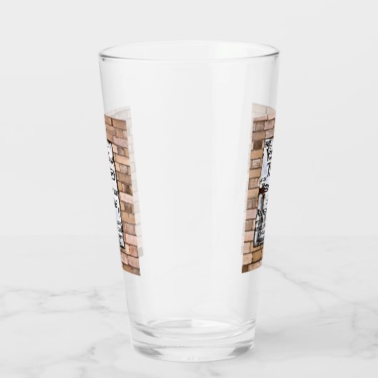 ALTES ENGLAND-VINTAG-SIGN GLAS (Rechts)