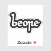 Altes englisches Bier Aufkleber (Blatt)