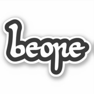 Altes englisches Bier Aufkleber