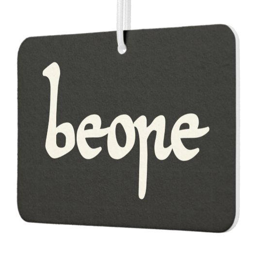 Altes englisches Bier Autolufterfrischer (Links)