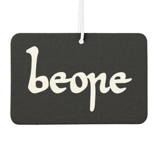 Altes englisches Bier Autolufterfrischer (Vorderseite)