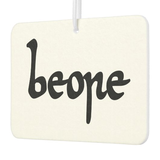 Altes englisches Bier Autolufterfrischer (Links)