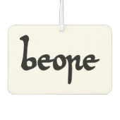 Altes englisches Bier Autolufterfrischer (Vorderseite)