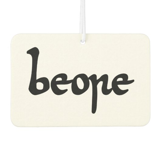 Altes englisches Bier Autolufterfrischer (Vorderseite)