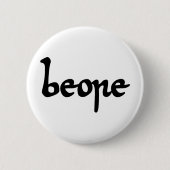 Altes englisches Bier Button (Vorderseite)