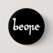 Altes englisches Bier Button (Vorderseite)