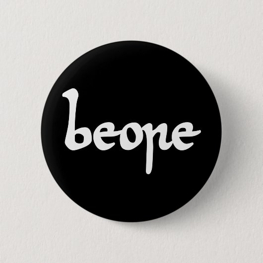 Altes englisches Bier Button (Vorderseite)