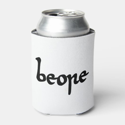 Altes englisches Bier Dosenkühler (Kanne Vorderseite)