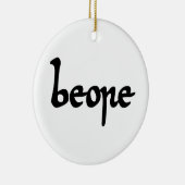 Altes englisches Bier Keramik Ornament (Rechts)