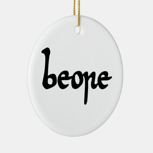 Altes englisches Bier Keramik Ornament (Rechts)